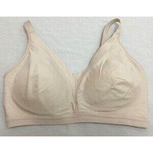WARNERS WOMENS WIRE FREE BRA SIZE L